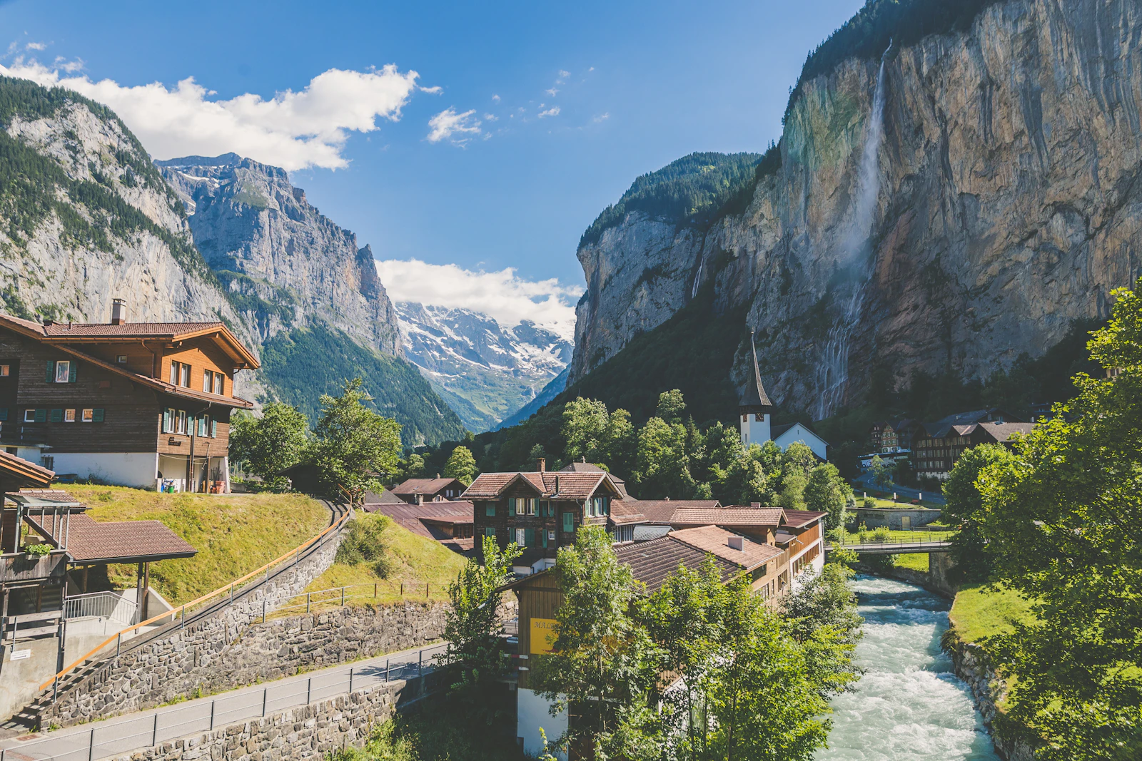 Switzerland travel scene — Flylo eSIM destination